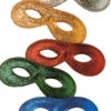 Fun Place Masks Std. Metallic Glitter Asst. Eye Mask