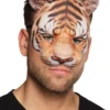 Fun Place Tiger Fabric Half Mask