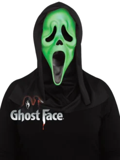 Fun Place Fluorescent GhostFace Mask 3 Asst