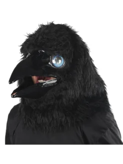 Fun Place Raven Adult Mask W/Moving Mouth Animals