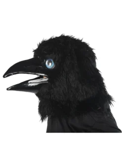 Fun Place Raven Adult Mask W/Moving Mouth Animals