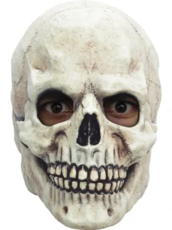 Fun Place White Skull Overhead Mask