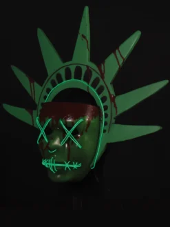 Fun Place Masks The Purge Election Year - Light Up Liberty Injection Mask