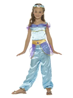 Fun Place Arabian Princess Costume, Blue