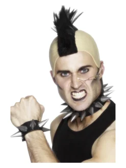 Fun Place Punk Choker And Wristband