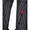 Fun Place White Gangster Tie On Elastic Decades & Eras