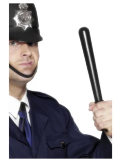 Fun Place Squeaking Policeman's Truncheon, Black Accessories