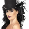 Fun Place Wigs & Hats Top Hat With Skeleton Hands 1 Fun Place Wigs & Hats Top Hat With Skeleton Hands