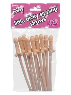 Fun Place Gifts, Jokes & Party Wear Dicky Sipping Straws