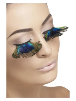 Fun Place Eyelashes, Peacock Feathers