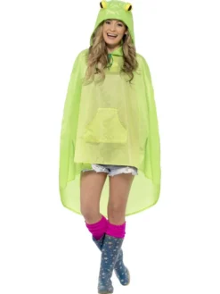 Fun Place Festivals Frog Party Poncho