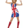Fun Place Shop By Theme Ginger Power, 90s Icon Costume, Union Jack Dress