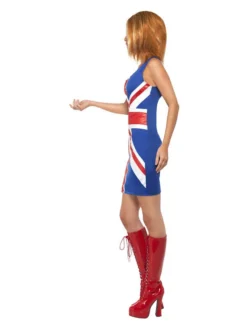 Fun Place Shop By Theme Ginger Power, 90s Icon Costume, Union Jack Dress