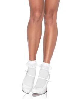 Fun Place Cosplay Anklet With Lace Ruffle