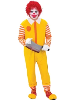 Fun Place Costumes Happy Clown Jumpsuit