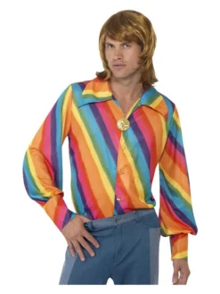 Fun Place 70s Colour Shirt Decades & Eras