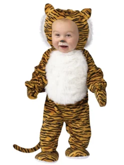 Fun Place Costumes & Characters Toddler Cuddly Tiger Costume