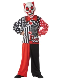 Fun Place Pop Wow Child Clown Costume