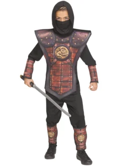 Fun Place Costumes & Characters Golden Leather Ninja Child Costume