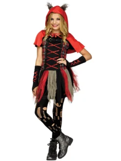 Fun Place Edgy Red Hood Child Costume