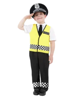 Fun Place Police Costume, Black Costumes & Characters