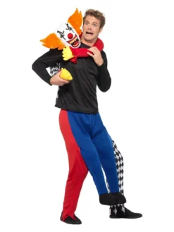 Fun Place Piggyback Kidnap Clown Costume