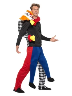 Fun Place Piggyback Kidnap Clown Costume