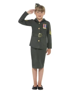 Fun Place WW2 Army Girl Costumes