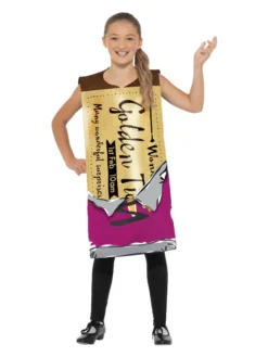 Fun Place World Book Day Roald Dahl Winning Wonka Bar Costume