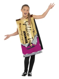 Fun Place World Book Day Roald Dahl Winning Wonka Bar Costume