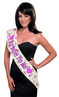 Fun Place Deluxe Vintage Bride To Be Sash