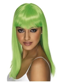 Fun Place Cosplay Glamourama Wig, Neon Green