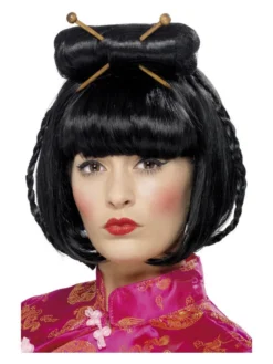 Fun Place Oriental Lady Wig Around The World