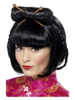 Fun Place Oriental Lady Wig Around The World