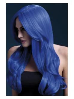 Fun Place Fever Khloe Wig, Neon Blue