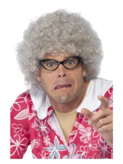 Fun Place Cosplay Granny Perm Wig