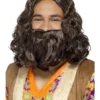 Fun Place Shop By Theme Hippie/Jesus Wig & Beard Set