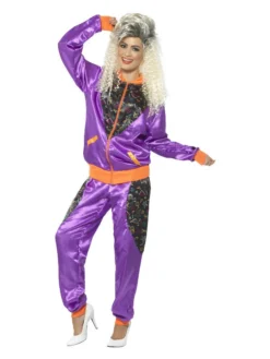 Fun Place Shop By Theme Retro Shell Suit Costume, Ladies