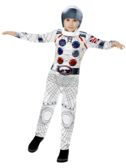 Fun Place Costumes & Characters Deluxe Spaceman Costume, White