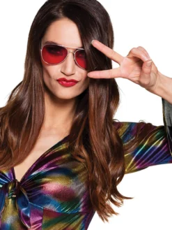 Fun Place Accessories Red Police Glasses