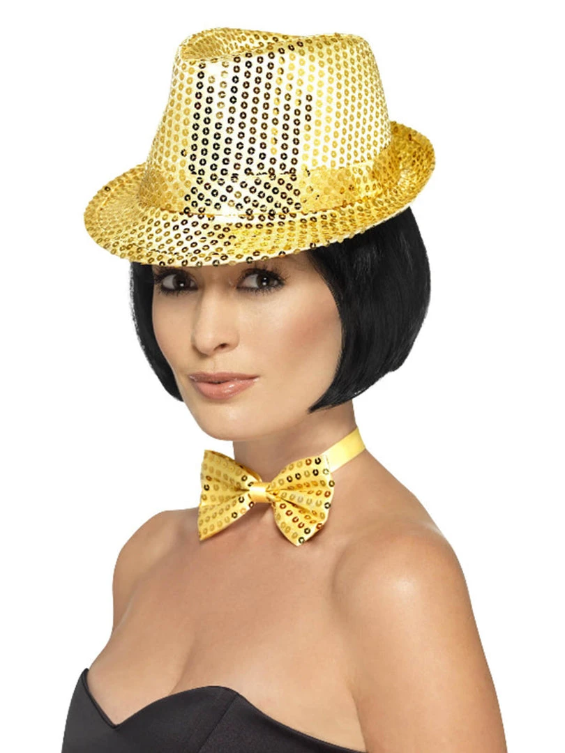 Fun Place Sequin Trilby Hat Cosplay 3 Fun Place Sequin Trilby Hat Cosplay