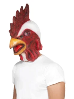 Fun Place Chicken Mask, White Animals