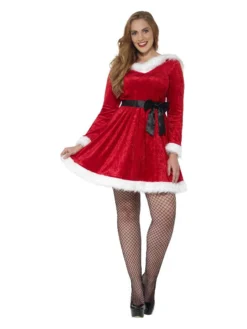 Fun Place Curves Miss Santa Costume Costumes & Characters