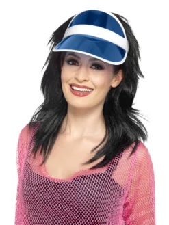 Fun Place Decades & Eras 80s Sun Visor, Blue