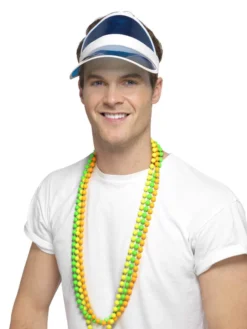 Fun Place Decades & Eras 80s Sun Visor, Blue