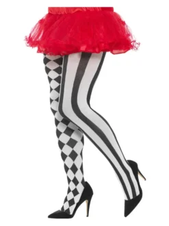Fun Place Cosplay Harlequin Tights, Plus Size
