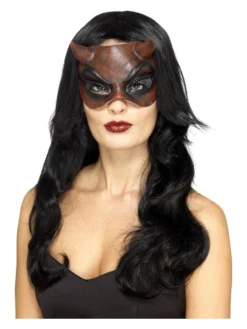 Fun Place Masks Masquerade Devil Mask, Latex