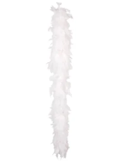 Fun Place White 1.8m Feather Boa (50g) Accessories