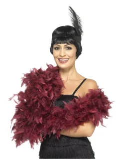 Fun Place Deluxe Boa, Burgundy