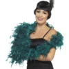 Fun Place Decades & Eras Deluxe Boa, Teal